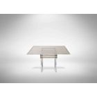 Vintage Chromed and Brass Table by Romeo Rega