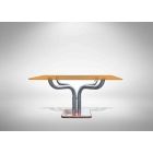 Vintage Chromed Table by Guido Faleschin