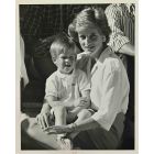 Lady Diana and Prince Harry 