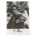 Autographed Portrait of Gillo Pontercorvo