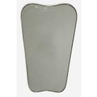 Midcentury Brass Mirror