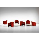 Six PS142 armchairs