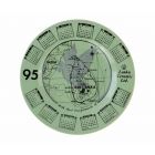 Vintage Calendar Plate 