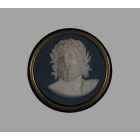 Vintage Box with Portrait of Zeus