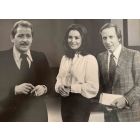 Mike Buongiorno and Domenico Modugno  - Vintage Photo     