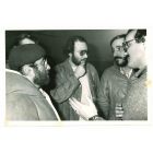 Antonello Venditti and Lucio Dalla At Concert in Palazzo Sport Rome - Vintage Photo    