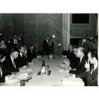 Meeting between Bettino Craxi and Felipe Gonzalez
