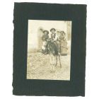 The Old Days - Father and Children  Riding  