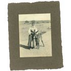 The Old Days -Woman with Donkey