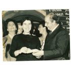 Natalia Ginzburg winning Premio Strega in 1963