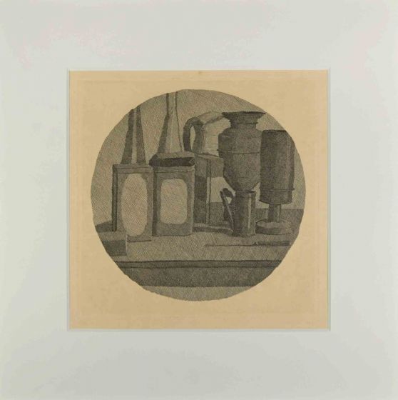 Still Life with Eleven Objetcs in a Sphere - Giorgio Morandi - Contemporary Art