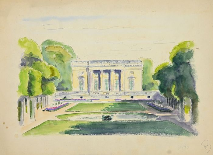 Palace in the park by Pierre Segogne