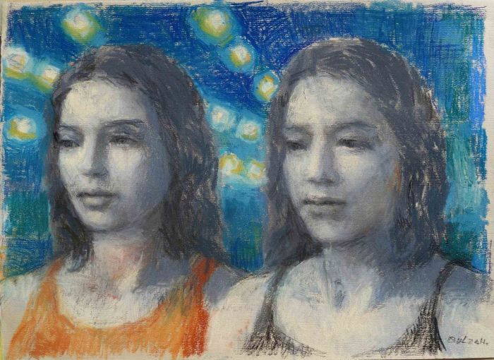 Aurelio Bulzatti - Due Donne - Contemporary Art