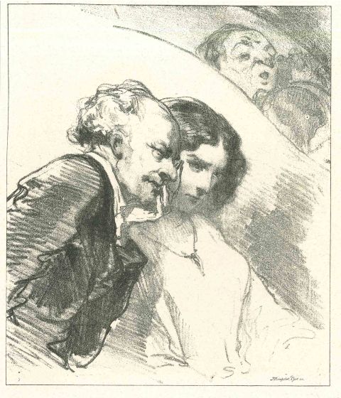 Paul Gavarni - Spectators - Modern Art