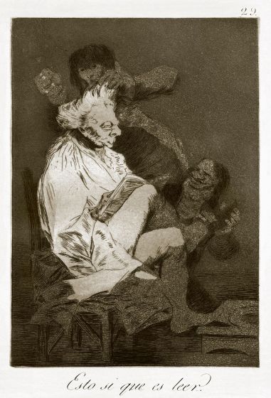 Esto sí que es leer by Francisco Goya - Old Masters