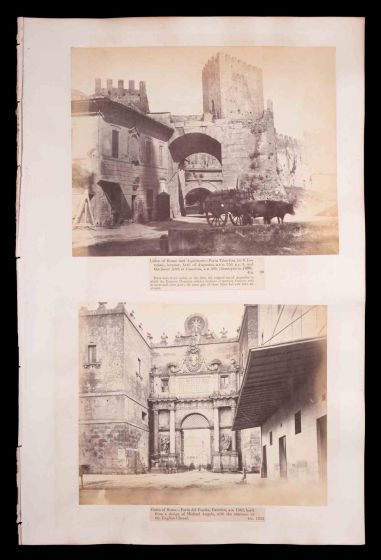 Roman Monuments - Silver Salt Photographs     