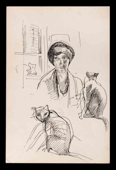 The Lady and the Cats
