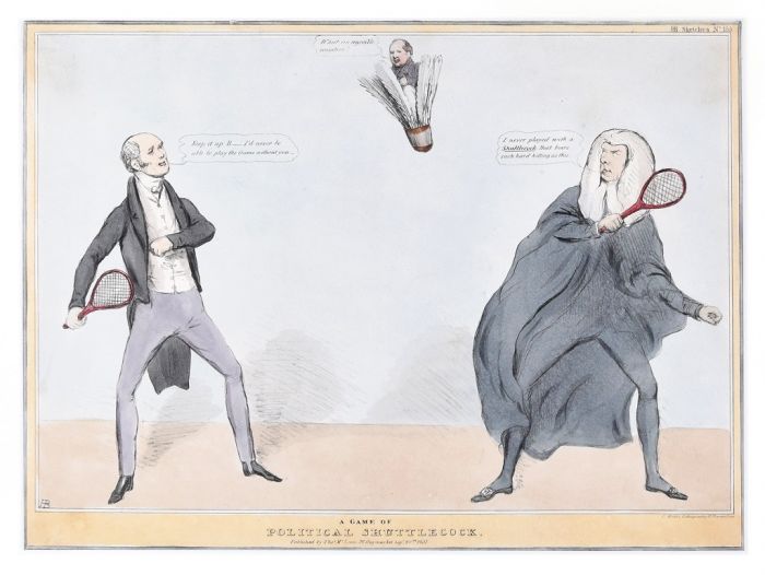 A Game Of Political Shuttlecock by John Doyle - Old Master Artwork