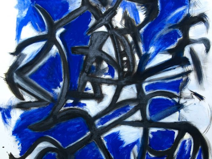 Informal Blue by Giorgio Lo Fermo -  Contemporary Artworks 