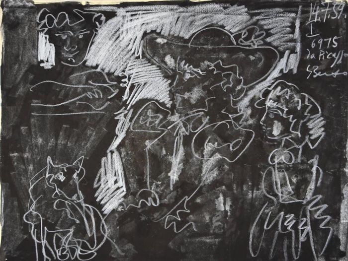 Homage to Picasso by Gian Paolo Berto - Contemporary artwork