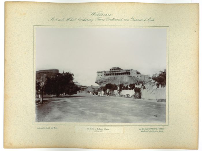 Indien - Jodpoor Camp by prince Franz Ferdinand von Osterreich Este - Artwork
