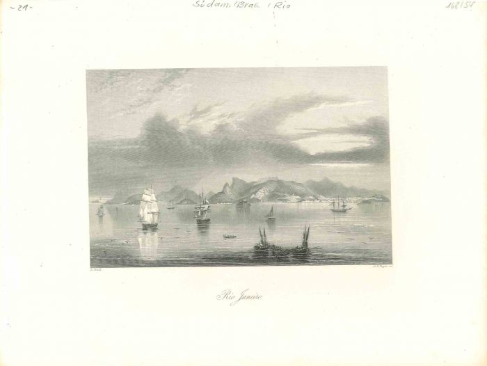 Ancient View of Rio de Janeiro