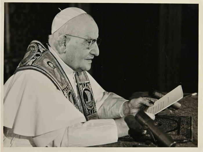 Pope John XXIII - Vintage b/w Photo  