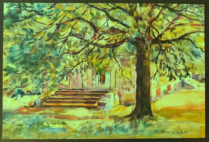 Autumn Trees in France