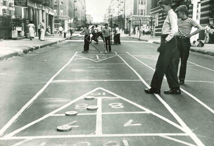 Shuffleboard - American Vintage Photograph