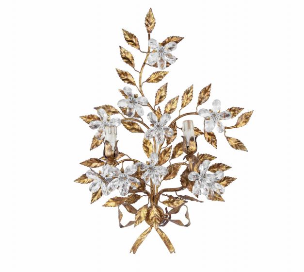 Gilded Brass Applique - Decorative Object   