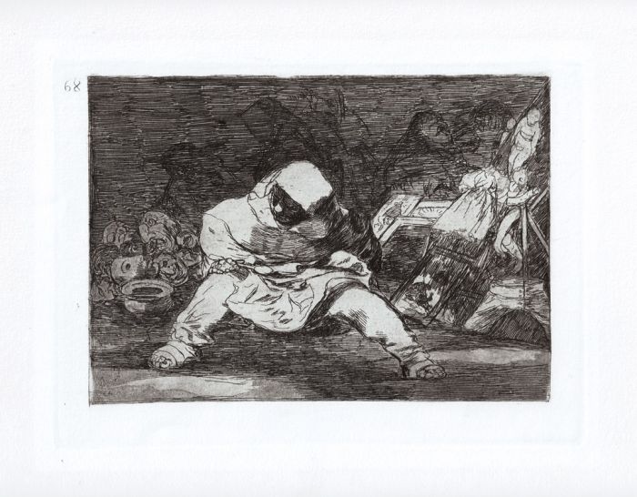 Que Locura by Francisco Goya - Old Masters Artwork