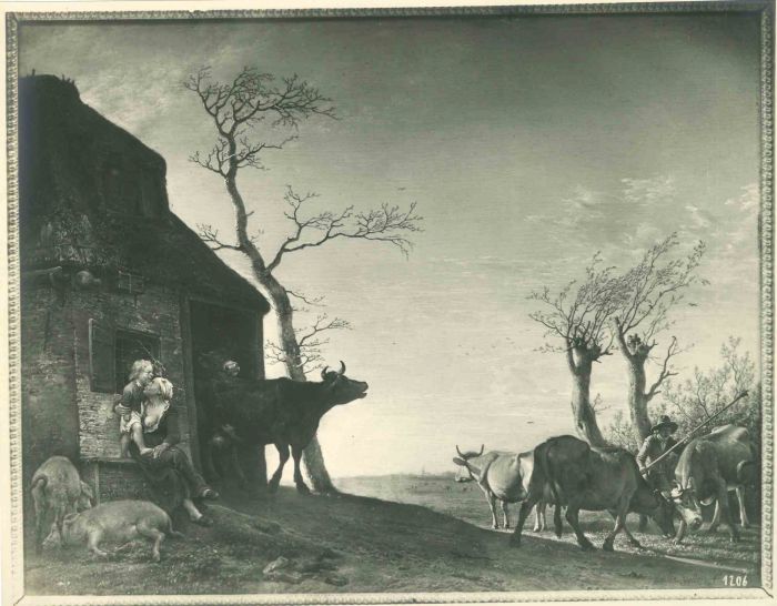  Vintage Photograph of Painting   