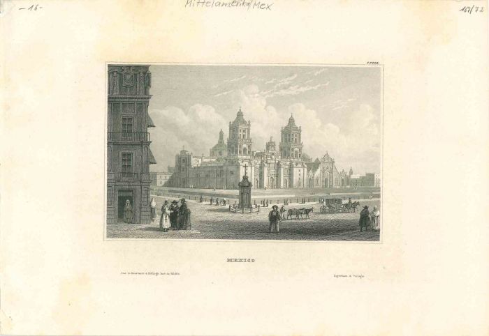 Ancient View of Mexico City