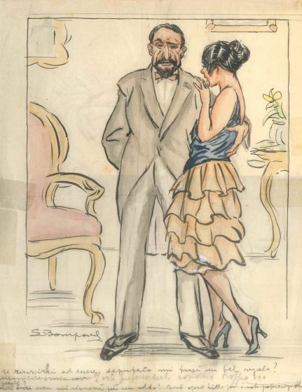  The Present by Luigi Bompard - Modern Artwork
