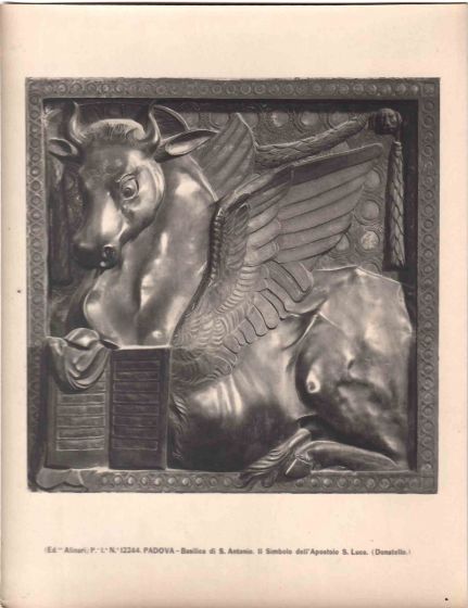 The Symbol of the Apostle St. Luke by Donatello