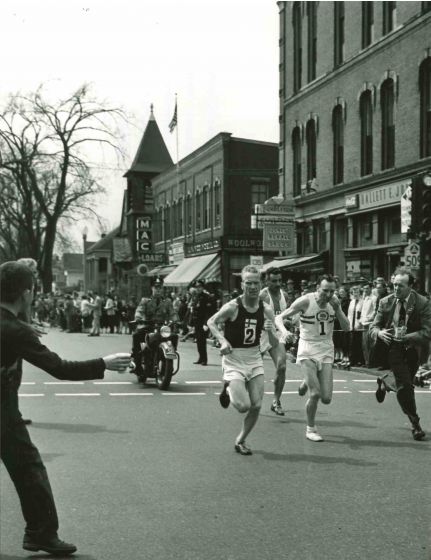 The Boston Marathon - American Vintage Photograph