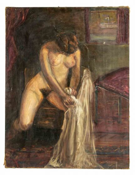 Nude woman