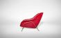 Vintage Red Armchair
