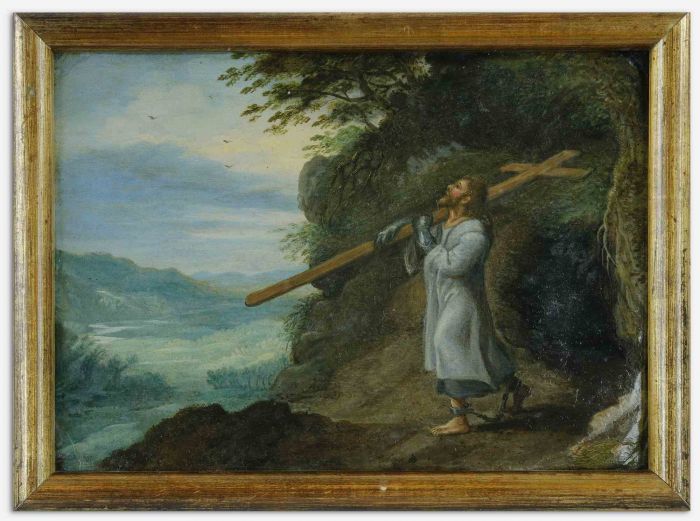 Hermit with Cross