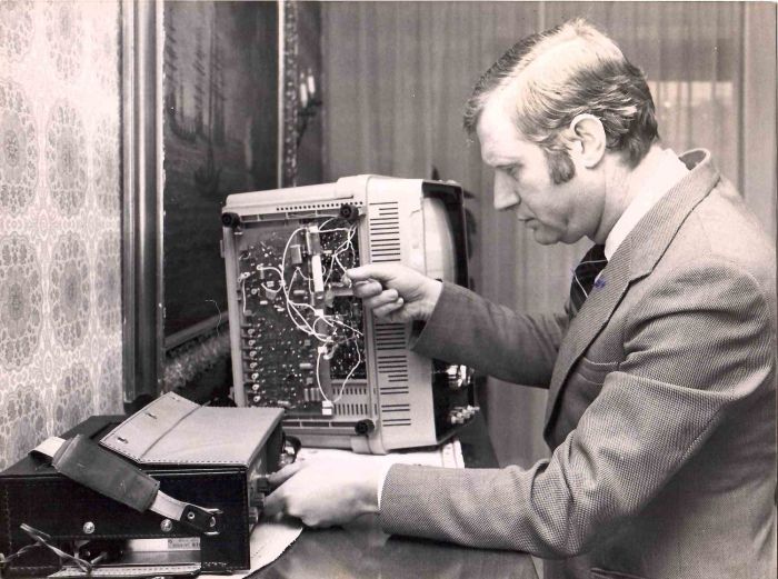 Tv system, Technology in progress, Historical photograph, 