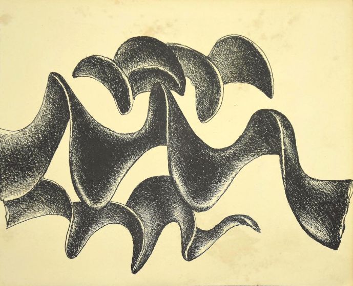 Composiotion by Fernand Leger - Contemporary Artwork