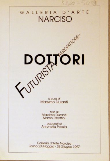 Dottori Futurista Aeropittore