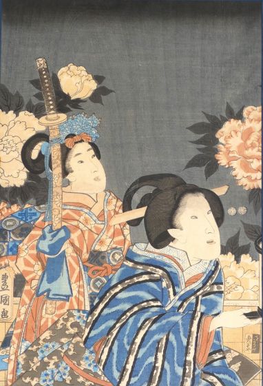 Oriental Women by  Utagawa Kunisada - Modern Artwork