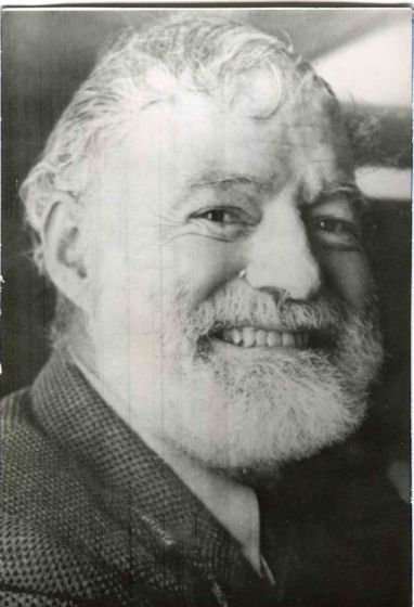 Ernest Hemingway - Vintage Photograph