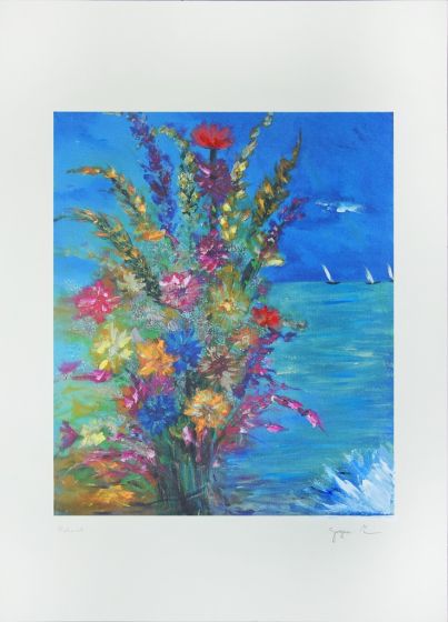 Flowers Of The Sea by Martine Goeyens - Contemporary Artwork