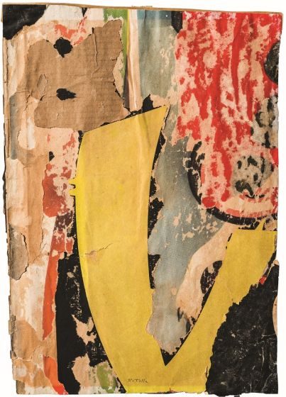 Untitled - Mimmo Rotella - Contemporary Art 