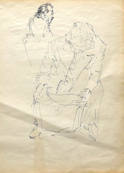 Portrait by Anonymous - Modern Artwork