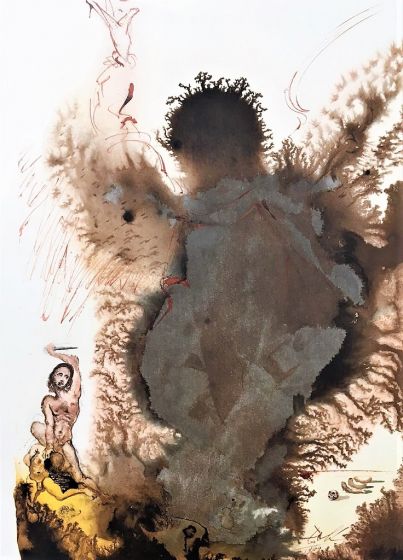 Abraham, Abraham! - From "Biblia Sacra" by Salvador Dalì - Surrealist Artwork