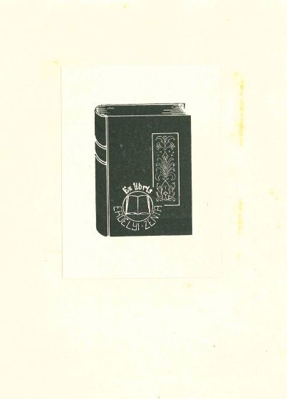 Ex Libris Erdelyi Zenta