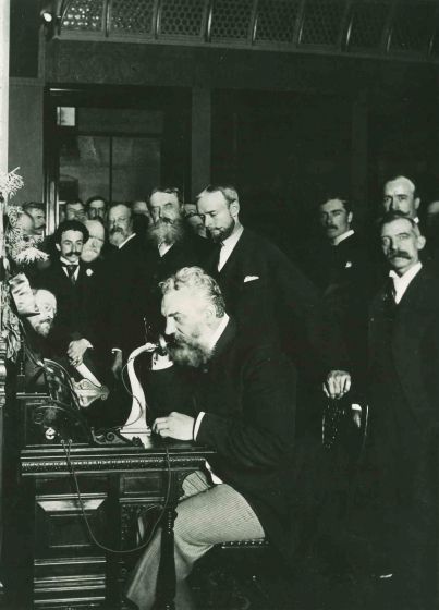 Alexander Graham Bell - American Vintage Photograph